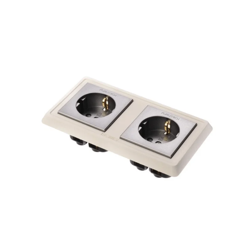 Furutech FP-SWS-D(G)İkili Duvar prizi
