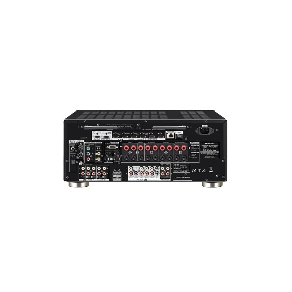 Pioneer VSX-LX505 120W 9.2 Kanal Ev Sinema Amplifikatörü (Silver)