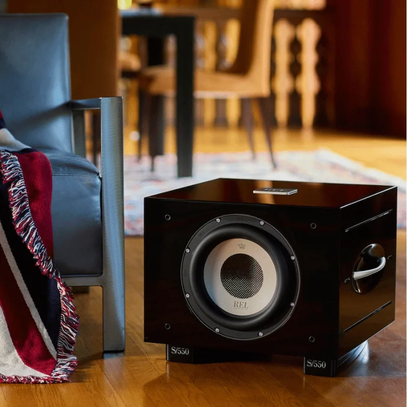 REL S/550 Subwoofer Siyah Grill