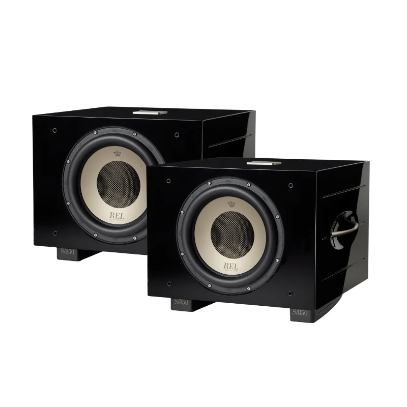 REL S/850 Subwoofer Siyah Grill
