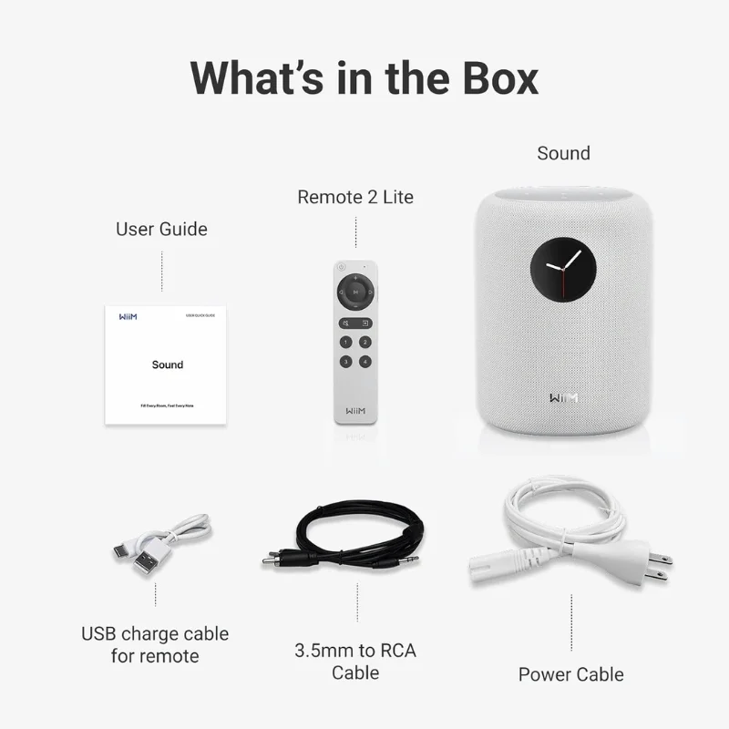Wiim SOUND Kablosuz Wifi Hoparlör