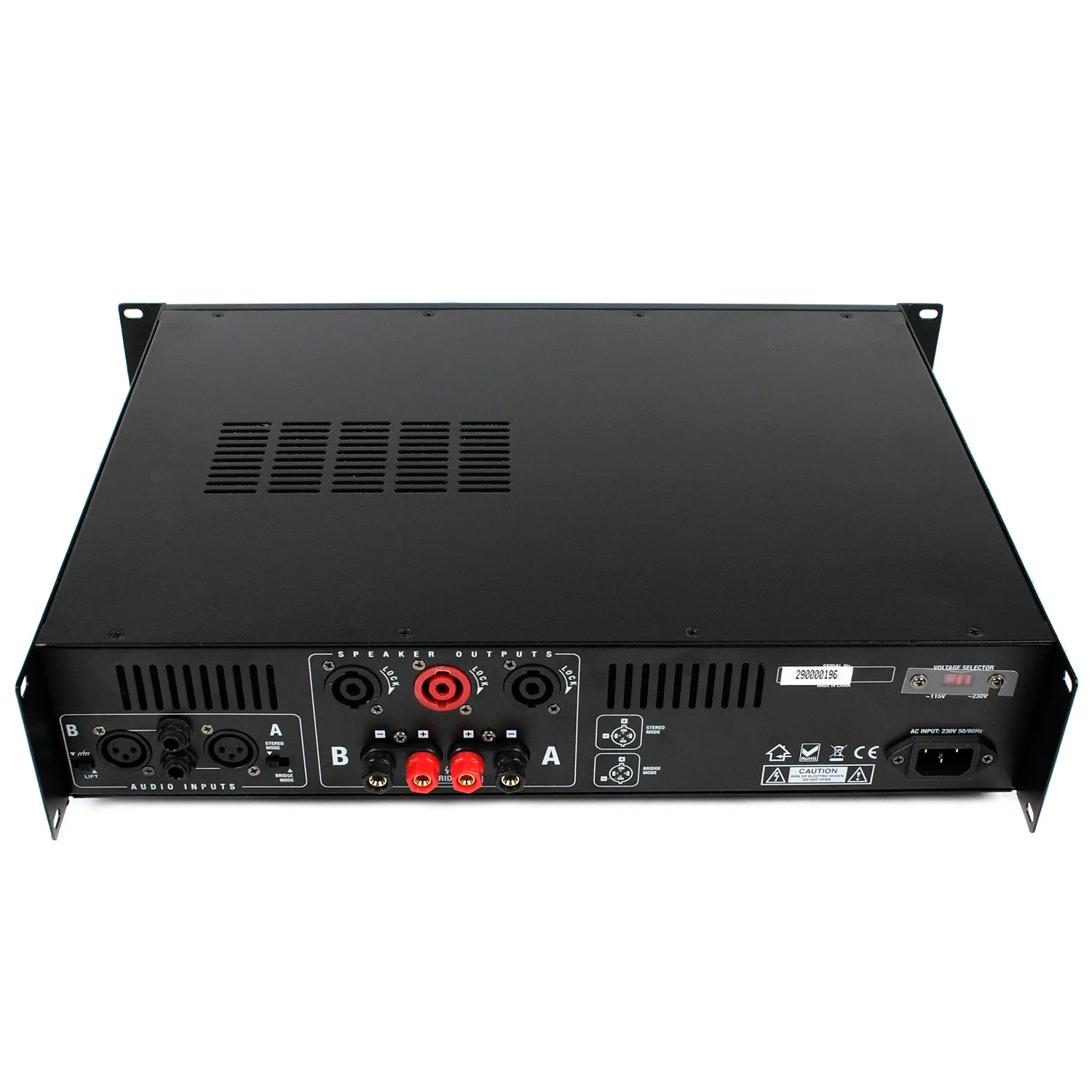 Eagletech Q-3000 2x1400W/4-ohm H-Class Power Amplifikatör