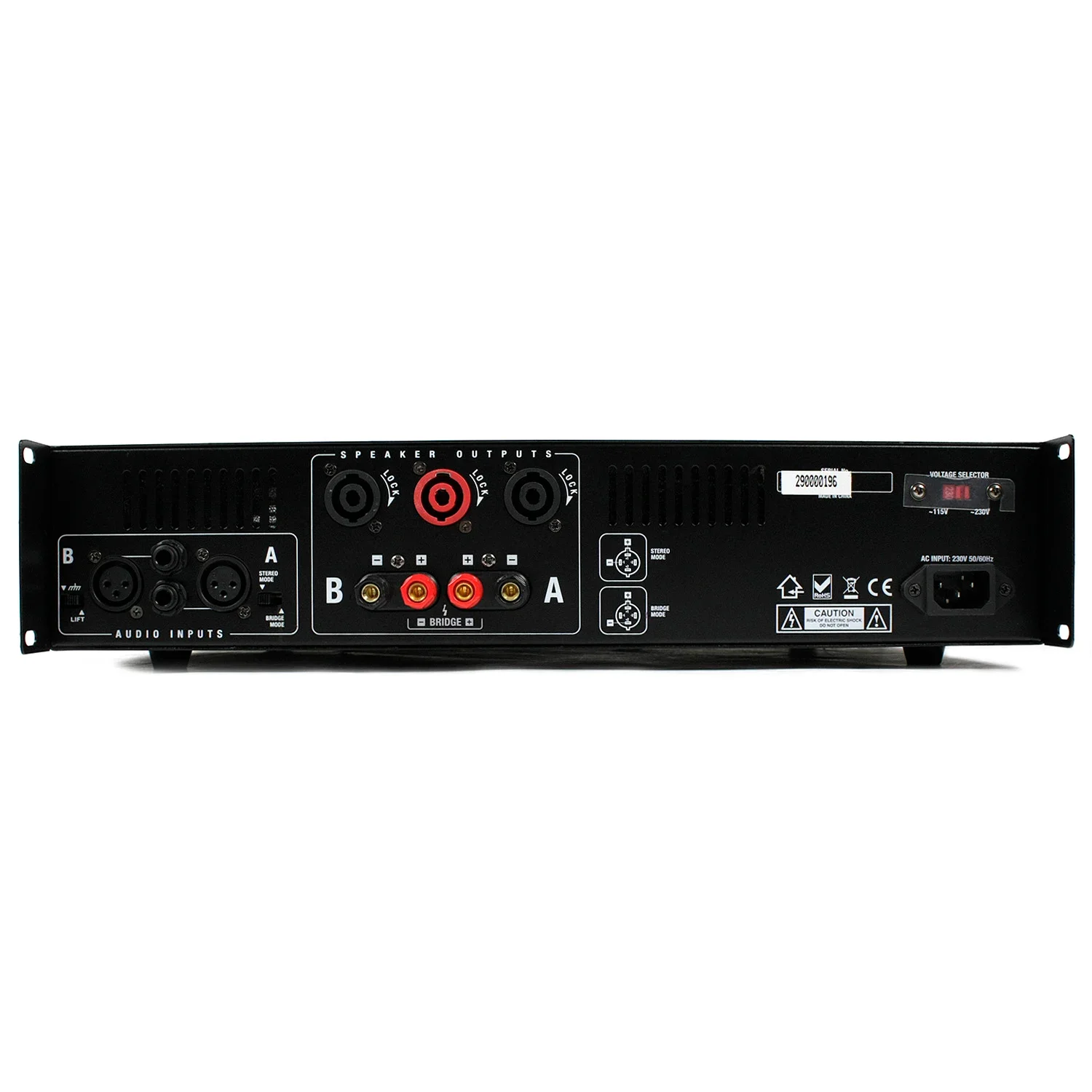 Eagletech Q-3000 2x1400W/4-ohm H-Class Power Amplifikatör