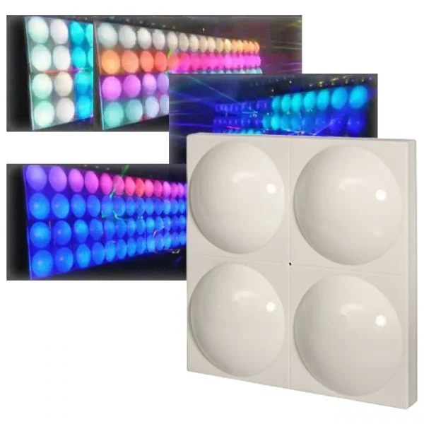 Eclips BUBBLE W RGB 3IN1 LED ,DMX,SESE DUYARLI, BEYAZ