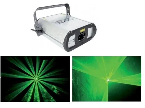 Eclips CYBER 1000 Efekt Lazer, 100Mw Yeşil, 200 Efekt, Dmx/Auto/Ses