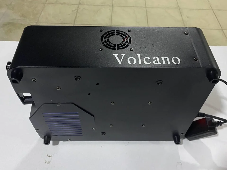 Eclips VOLKAN Zaman Ayarlı Sis Makinesi, Led Işıklı, 1500W, CO2 Karbon Sis Simulasyonu, 160 ml/dk