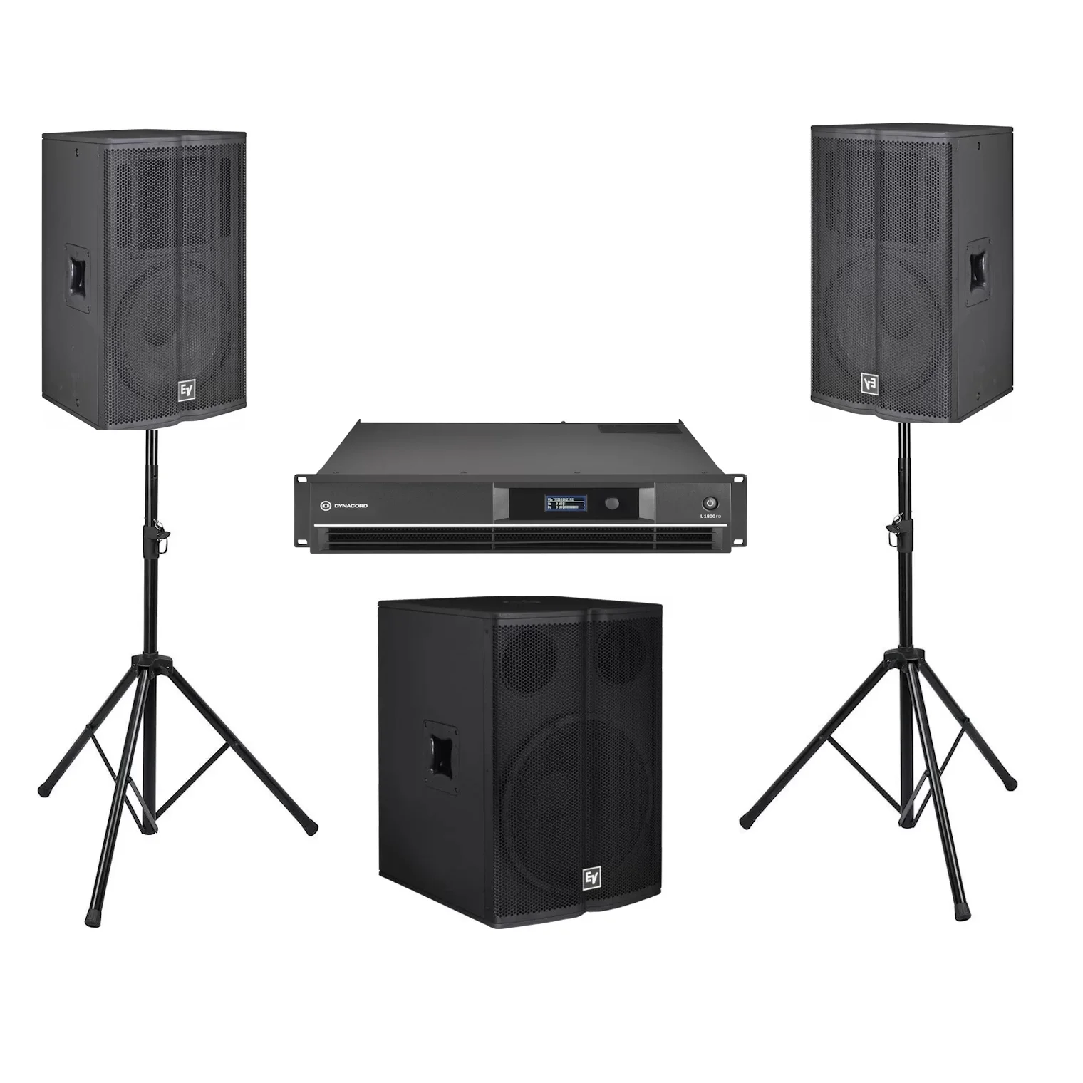 Electro-Voice Tour-Set TX1152 + TX1181 Sub + Dynacord L3600FD Amfi (Bundle)