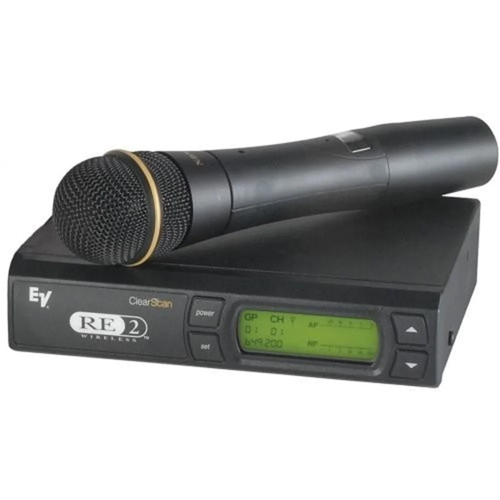 Electro-Voice RE-2 N2-A Kablosuz El Tipi Kablosuz Mikrofon Seti (A Bandı)