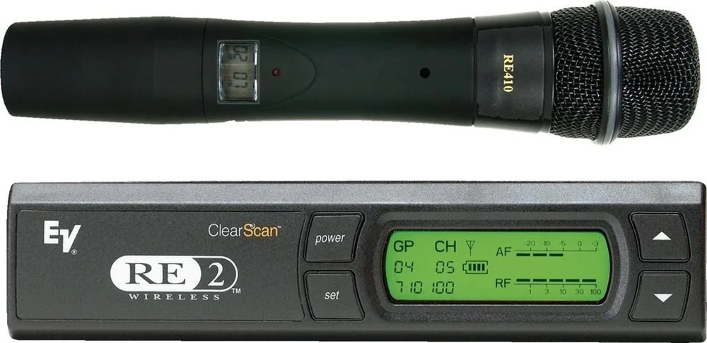 Electro-Voice RE2-410 El Tipi Kablosuz Mikrofon Seti, (Re410 Mik.Li)