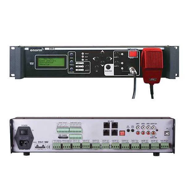 Enorm EVA-CE 10-zone Master Ünite, Müzik ve Zaman Ayarlı RJ45