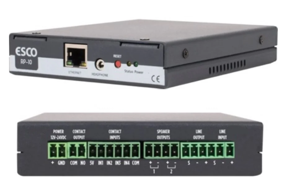 Enorm RP10 IP Anons 1-Zone Client TCP/IP Ethernet, 2x30W Amp.24VDC