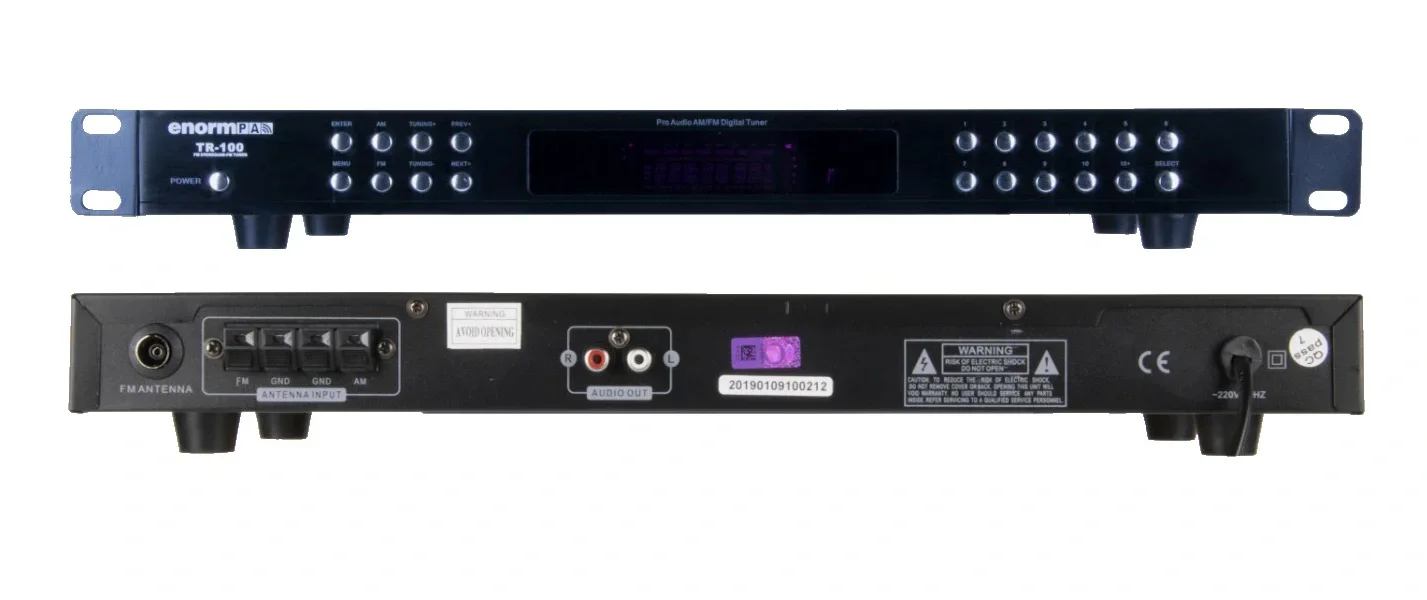 Enorm TR-100 | AM / FM Tuner