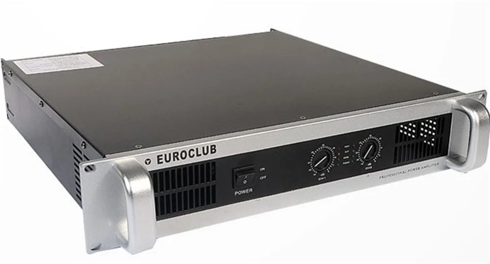 Euroclub Club 1500 Power Amplifikatör 2X640W/4-ohm