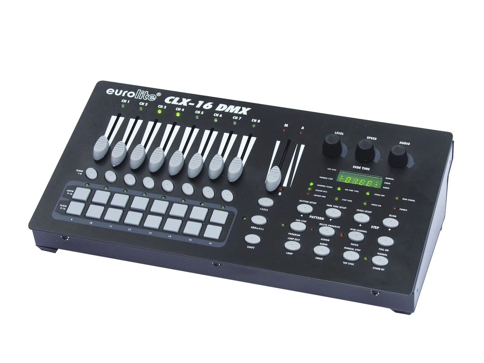 Eurolite CLX-16 Dmx Işık Kontrol Masası, 16-kanal