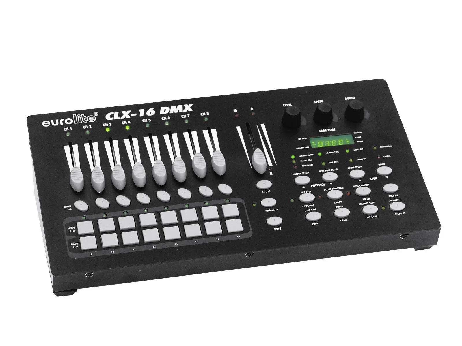 Eurolite CLX-16 Dmx Işık Kontrol Masası, 16-kanal