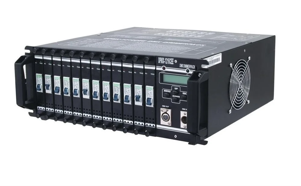 Eurolite Dpmx-1216-Cee 12X16A Dijital Modüler Dimmer