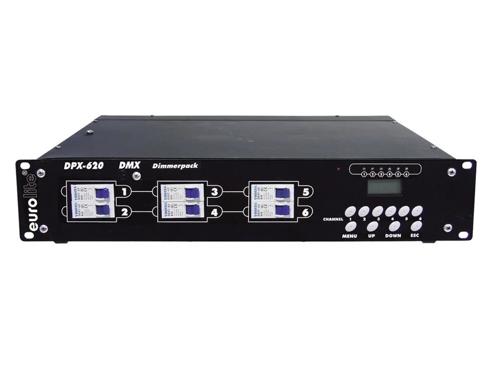 Eurolite Dpx-620 Dijital Dimmer Pack 6X20A