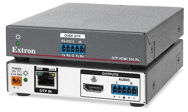 Extron DTP HDMI 4K 330 Rx HDMI için Uzun Mesafeli DTP Alıcısı