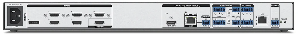 Extron IN1806 6 Girişli 4K/60 Kusursuz Sunum Switcher