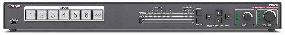 Extron IN1806 6 Girişli 4K/60 Kusursuz Sunum Switcher