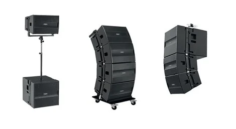 FBT QSA 112A | 2-yollu Aktif Line array -12"+3x1,7"- 1100Wrms+300Wrms-
15°V