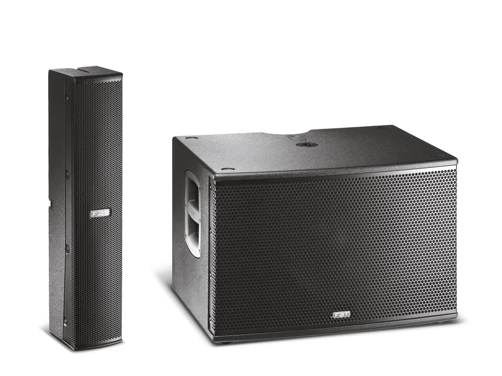 FBT CS 1000 | Compact line array integr. system: 6x3" SAT + 12" SUB -600Wrms+400Wrms