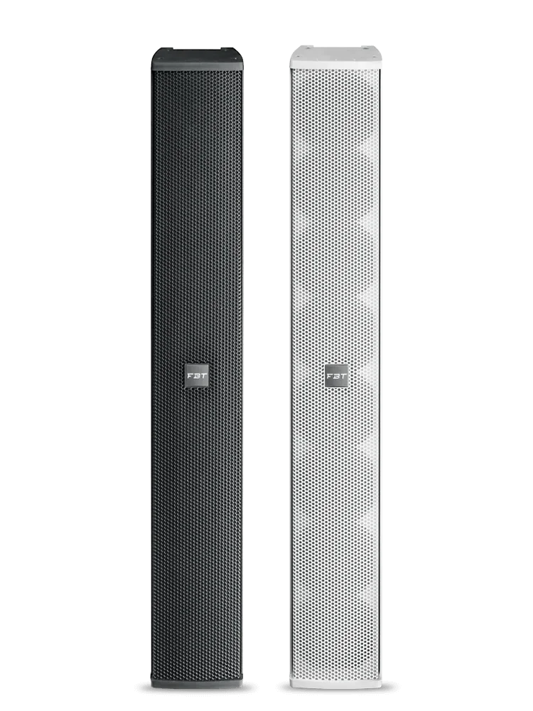 FBT CLA 803 TB | Pasif Line Array Column - 8x3” - 240Wrms - 110°H x
15°V/40°V - IP 55 - EN54-24 - Black
