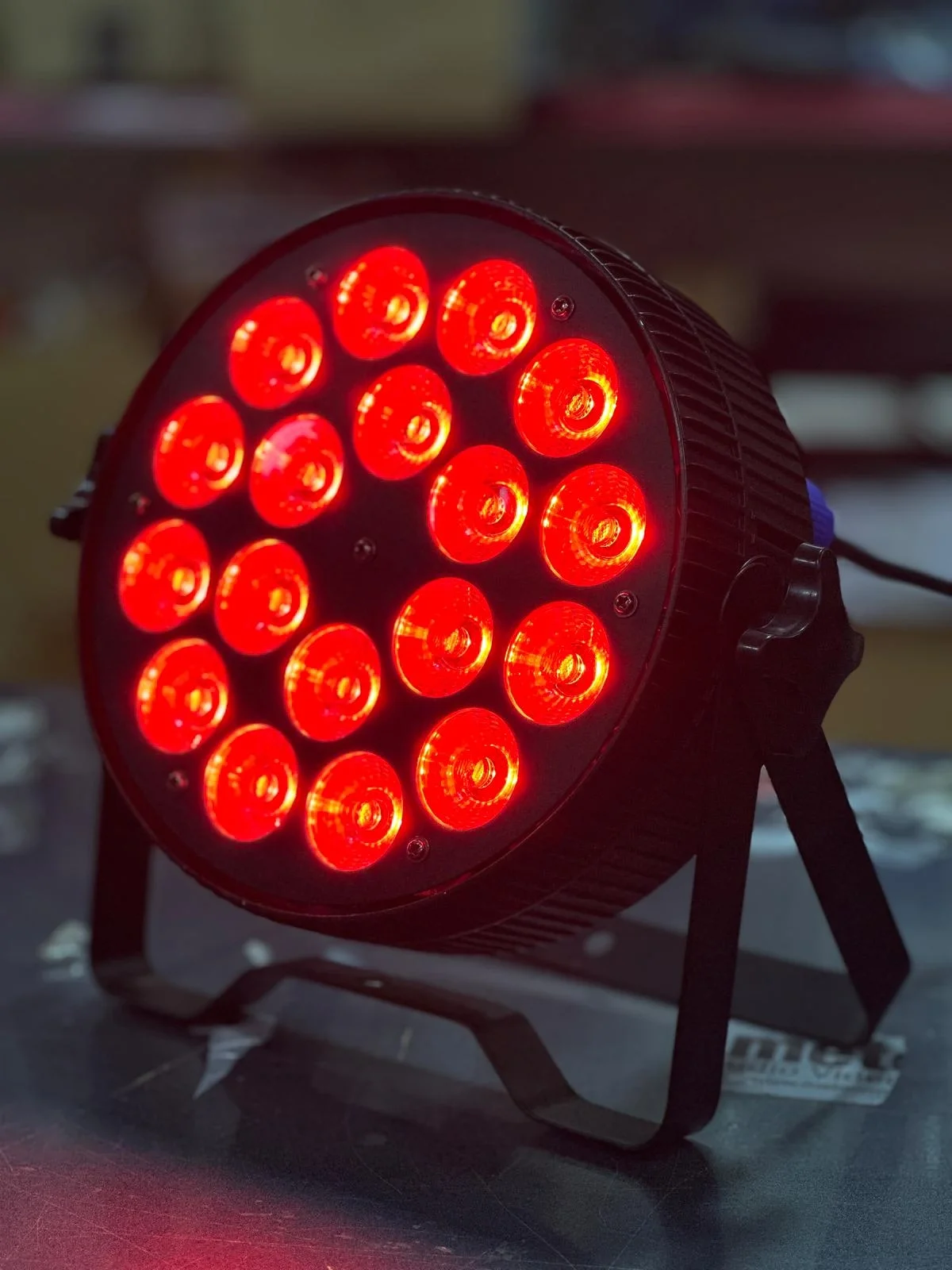 Flash Lighting SLIM PAR Spot 18x12W RGBWAUV 6in1 Led (F7100345)