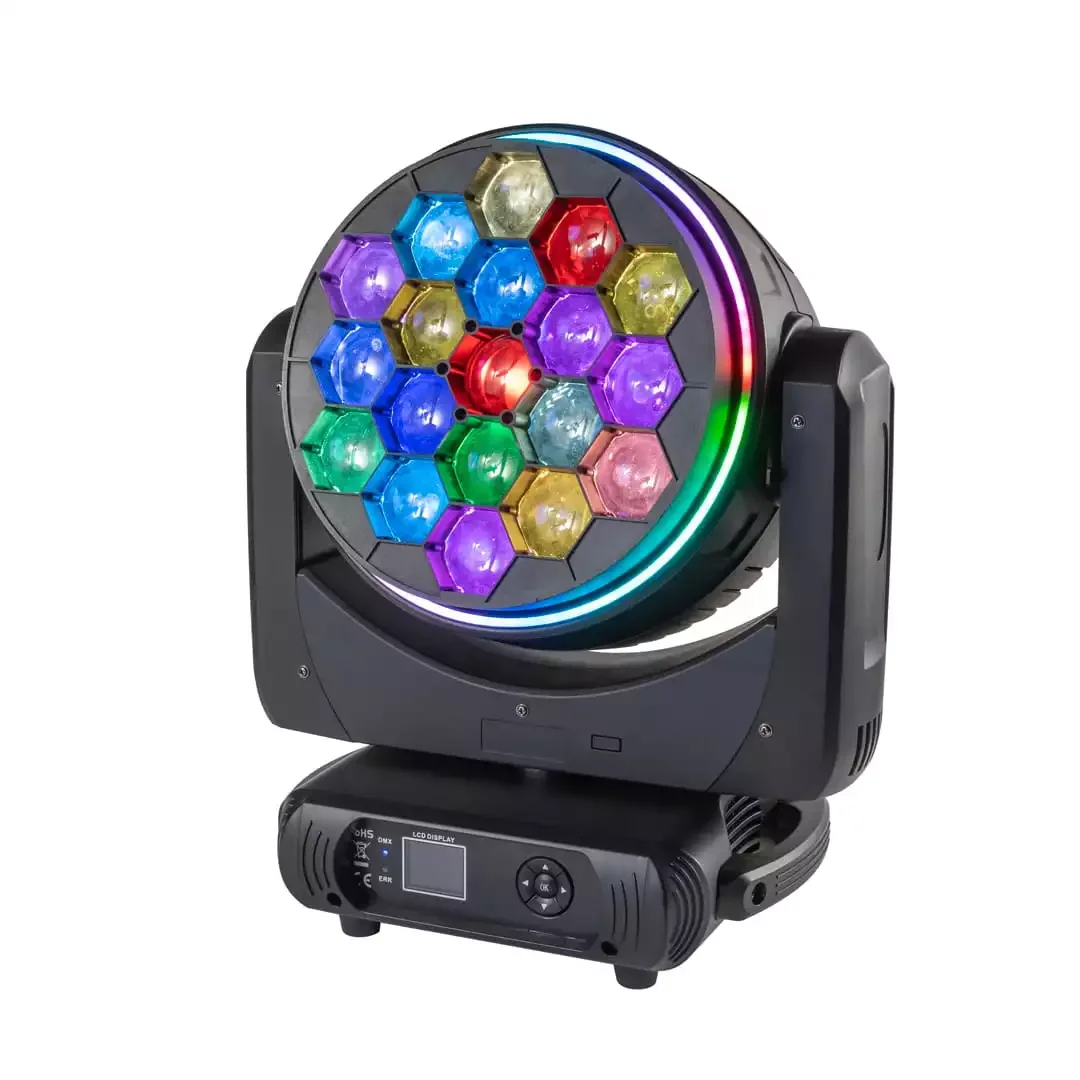 Flash Lighting WASH-BE LED 19x40 PRO RGBW Movinghead Wash Spot