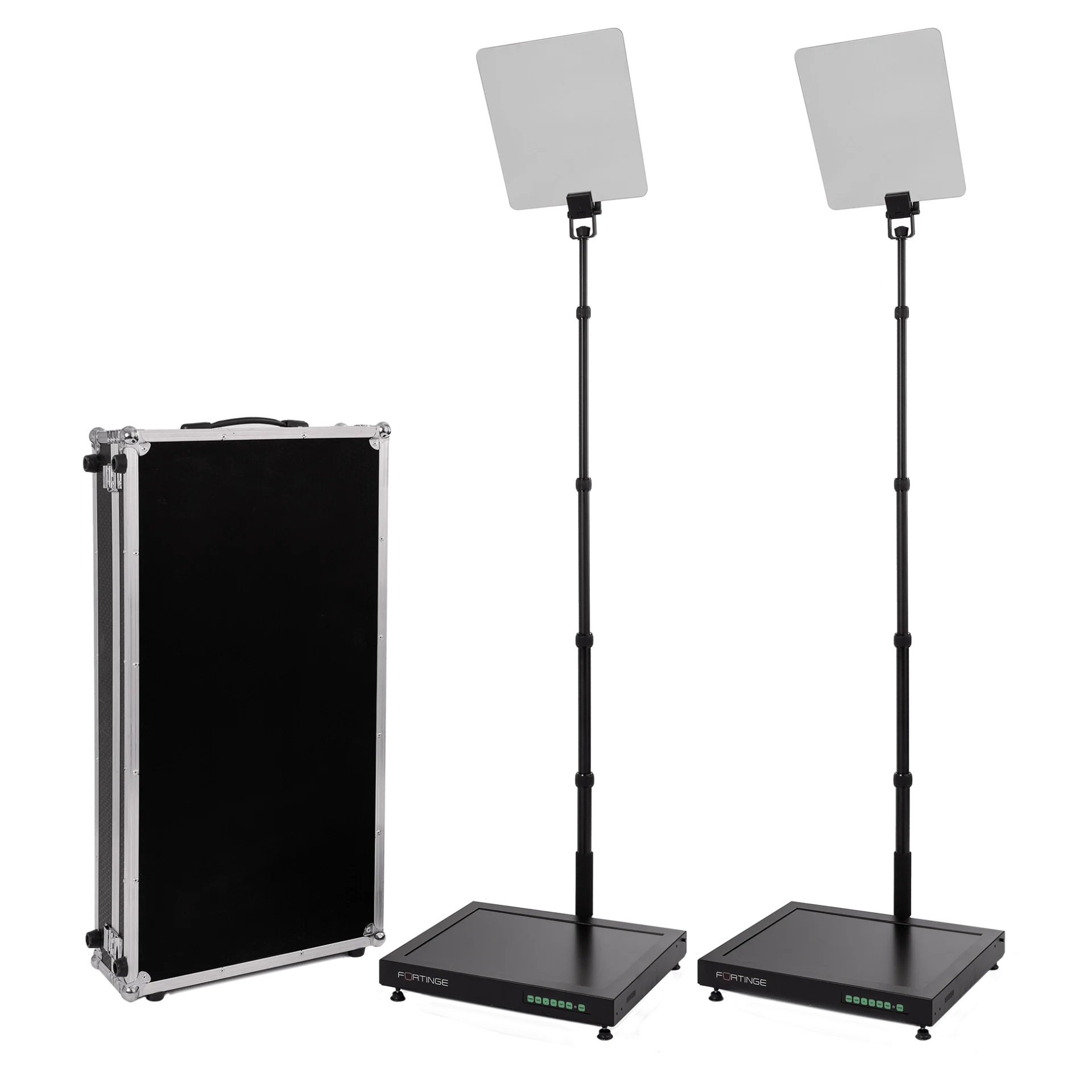 Fortinge PROC17-D-HB Çift 17" Konferans Prompter - Çiftli Set, Parlaklık 1000 cd/m²