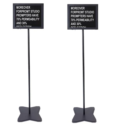 Fortinge PROM17-D-HB Çift 17" Miting Prompter - Çiftli Set, Parlaklık 1000 cd/m²