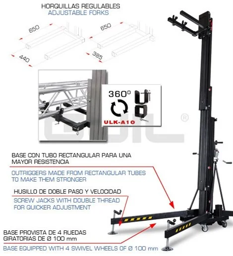 GUIL ULK - 650XL Front Lifting Tower
