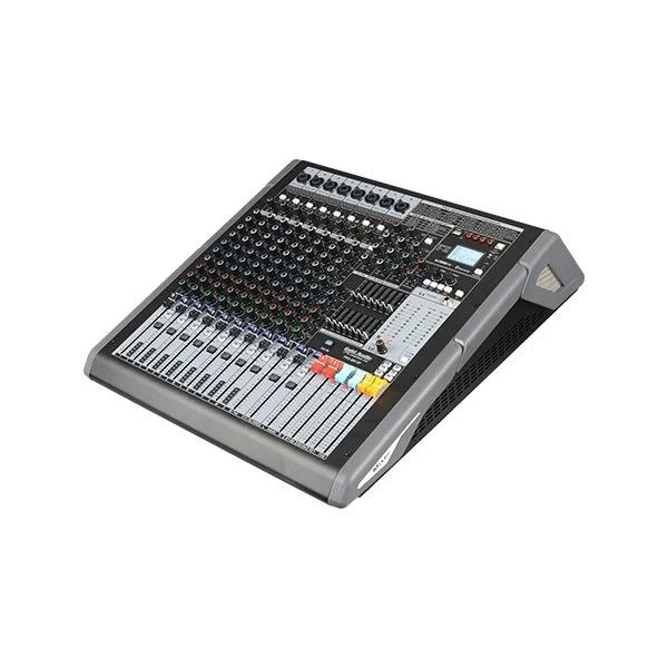 Gold PRO-M 612P 12 Kanal Powermixer 2x1000W Çift Efekt, Bluetooh