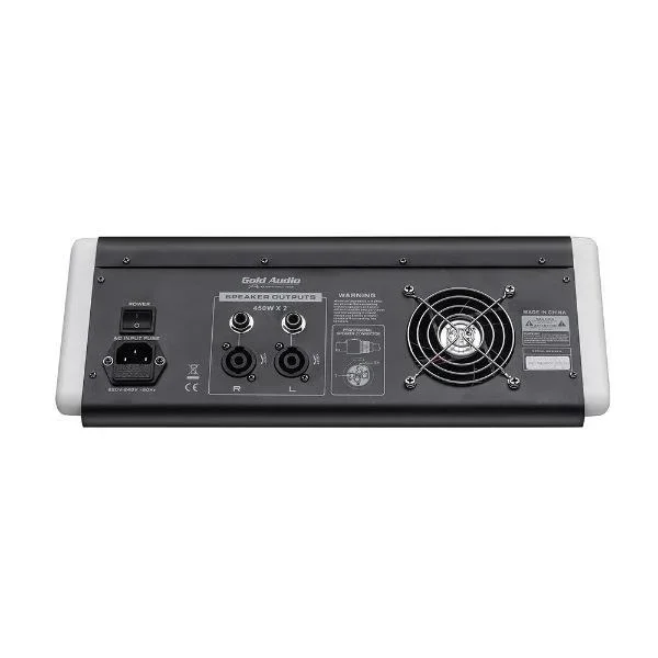 Gold Audio PRO-M 810P 10-kanal 2x450W Powermixer USB Bluetooth Kayıt