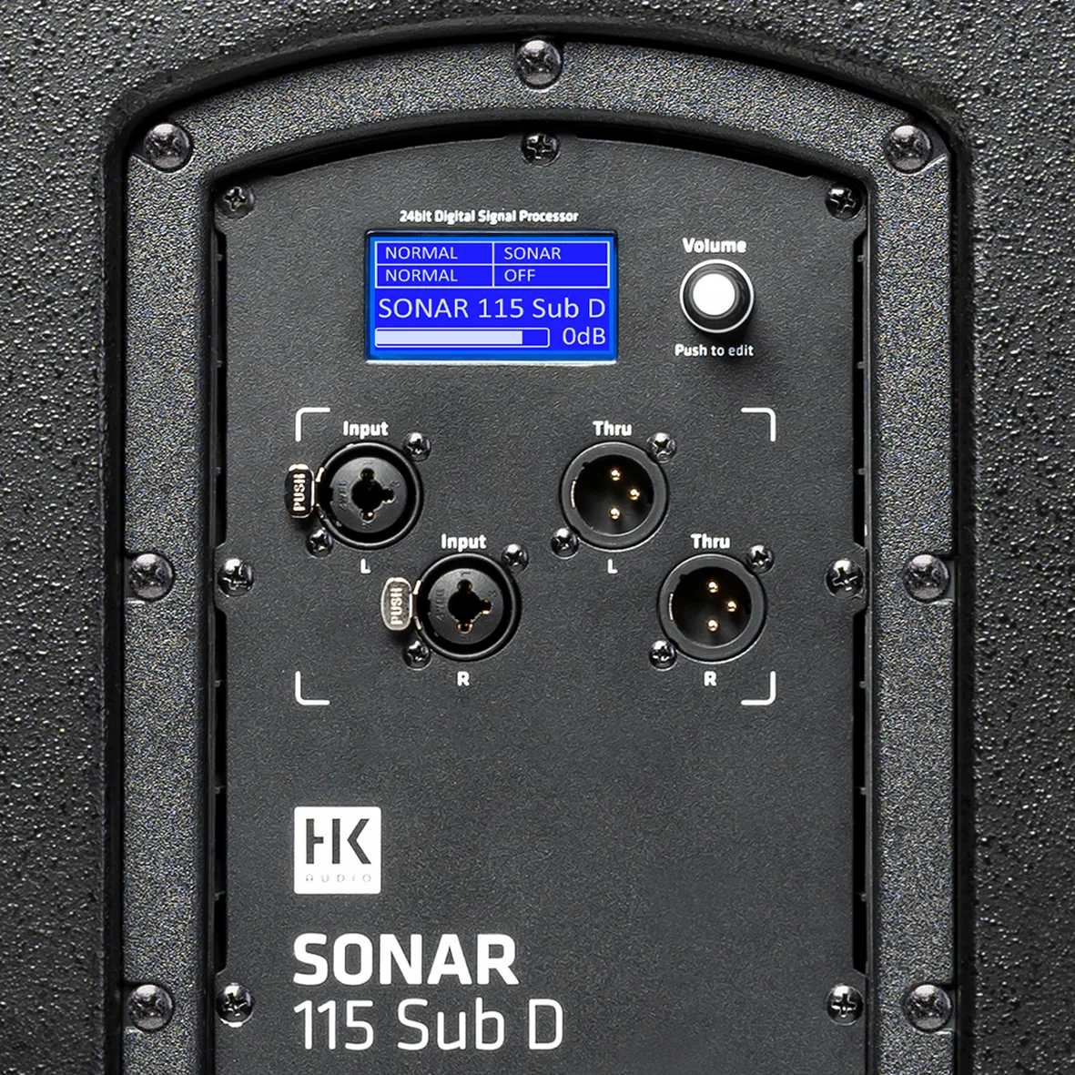 HK Audio SONAR115 SUB-D 15" DSP Aktif Subwoofer 1500W Bluetooth 128-dB