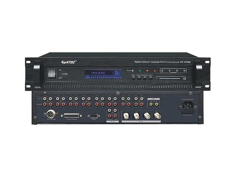 HTDZ HT-6700M/08 8-kanal Simultane Sistem Merkezi