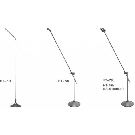 HTDZ HT-79L Çift Mikrofonlu Koro &amp; Podyum Mikrofonu
