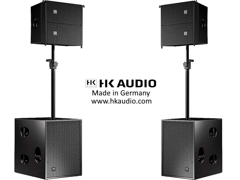 HK AUDIO Aktif Line Array Set, 1x SUB + 1x Üst