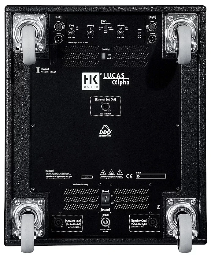 Hk Audio LUCAS ALPHA Aktif Sistem Canlı Müzik Ses Sistemi Paketi