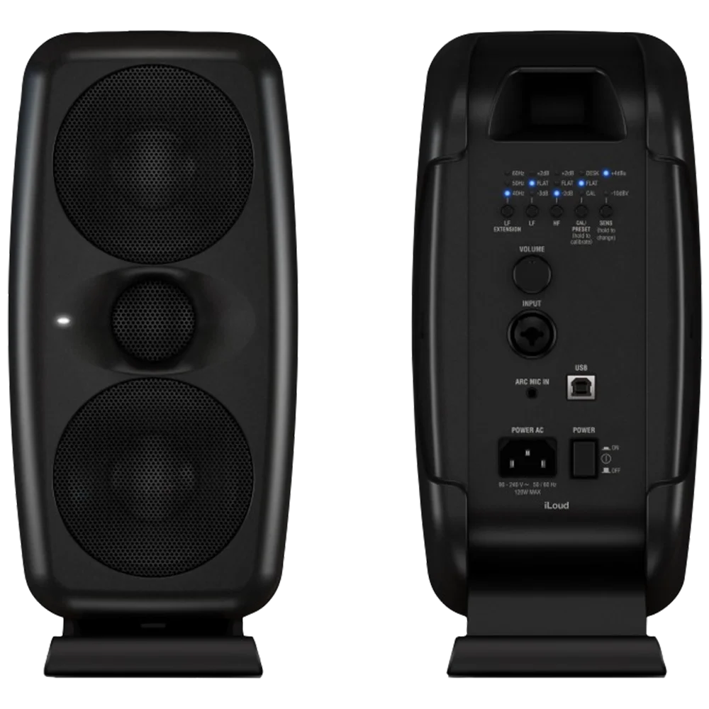 IK Multimedia iLoud MTM Yüksek Çözünürlüklü 2x3" Kompakt Stüdyo Monitörü (Tek)