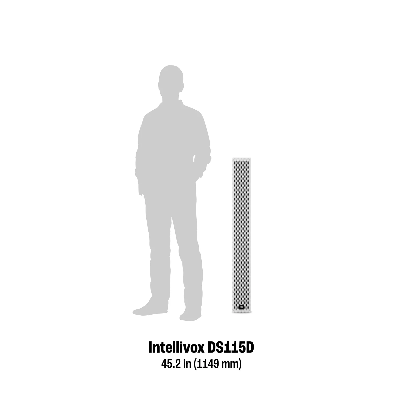 JBL Intellivox DS115D DSP/Dante Sütün Hoparlör 200W 6x4" 4 ohm-115 cm