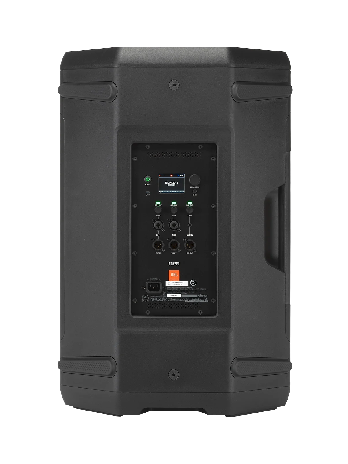 JBL PRX915 15" Aktif Hoparlör, 2000W Peak, 133 dB, Bluetooth Uygulama Kontrollü