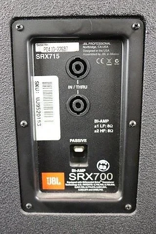 JBL SRX715 15" Bass Reflex Pasif Hoparlör 1600W/3200W prg/peak (2.EL)
