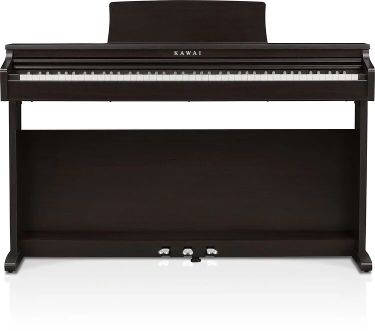 KAWAI KDP120R Gül Ağacı Dijital Duvar Piyanosu (Tabure &amp; Kulaklık Hediyeli)