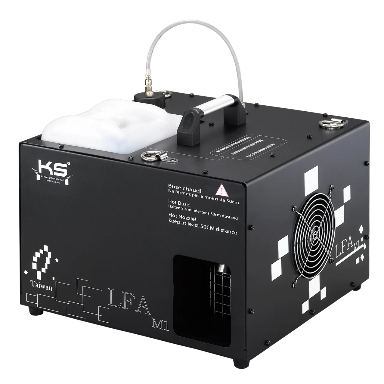 KS FOG LFA M1 Profesyonel Hazer Makinesi 1400W, 6 lt, 35000CU