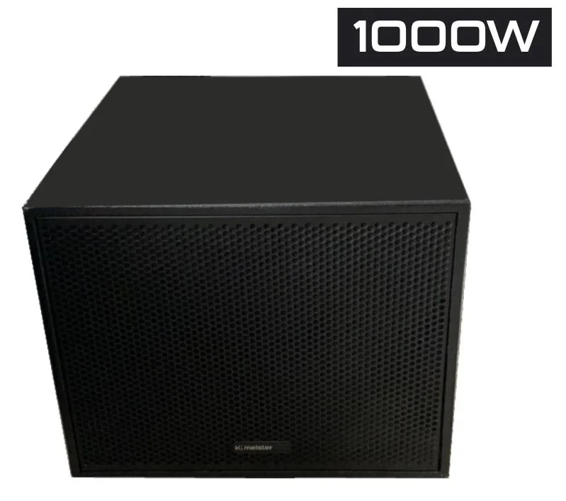 K.Meister KS-112A 12" Aktif Subwoofer 800W