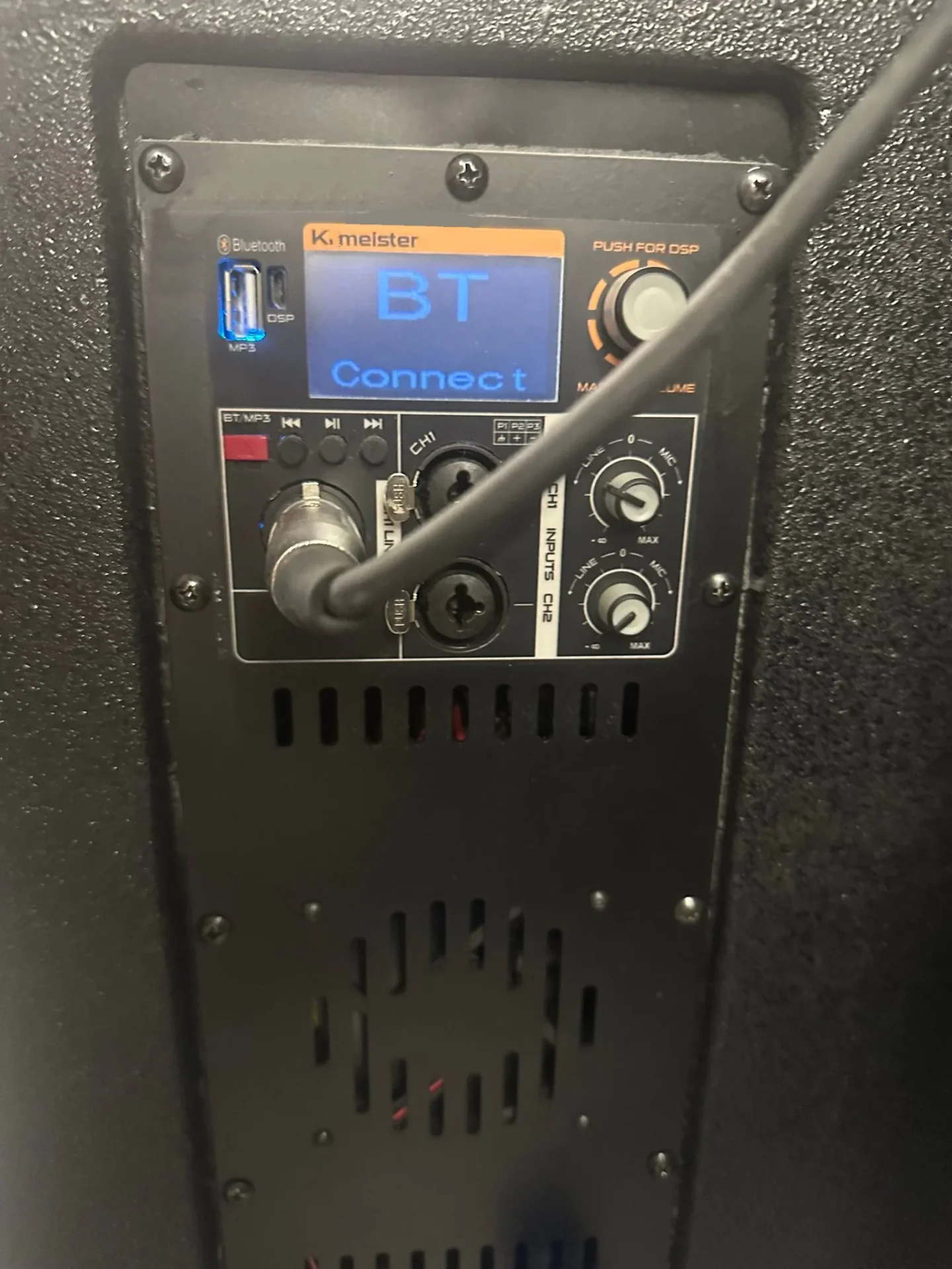 K.Meister KS-118A 18" Aktif Subwoofer 1200W