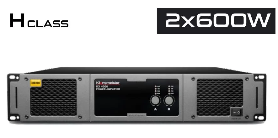K.Meister KX4000 Power Amfi 2x600W @4Ω