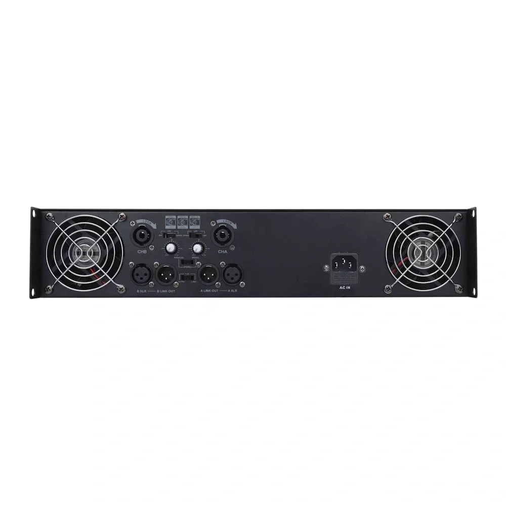K.Meister KX8000CR 2x1300W/4-ohm H-Class Power Amplifikatör with crossover