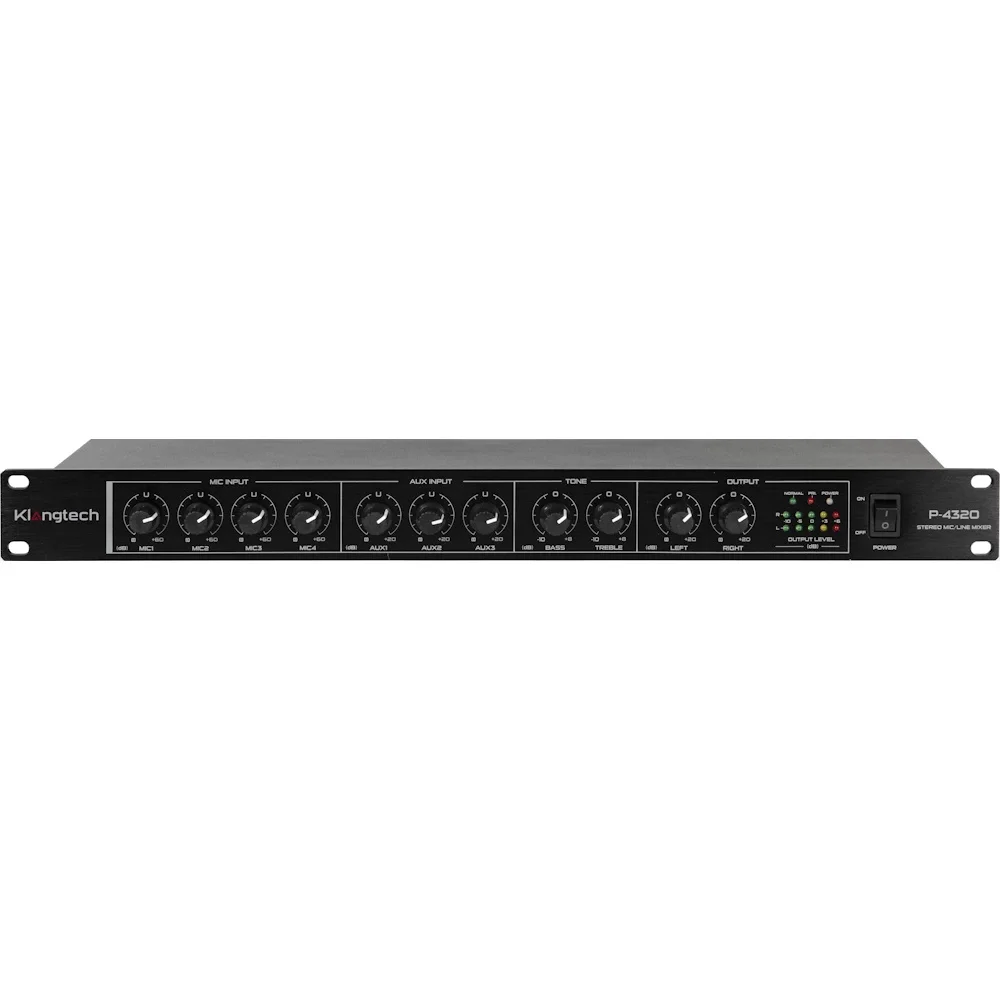 K.Meister P-4320 12 Kanal Anons Mikseri